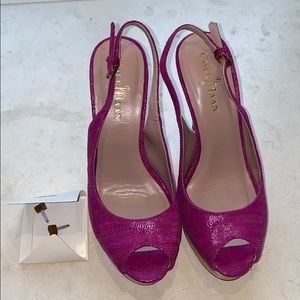 Cole Haan Fuscia Mariela Air OT Slingback Pump
